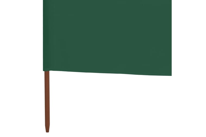 Vindskydd 6 paneler tyg 800x80 cm grön - Grön - Säkerhet & vindskydd altan - Skärmskydd & vindskydd - Skärm