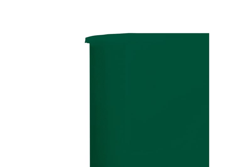 Vindskydd 9 paneler tyg 1200x80 cm grön - Grön - Säkerhet & vindskydd altan - Skärmskydd & vindskydd - Skärm