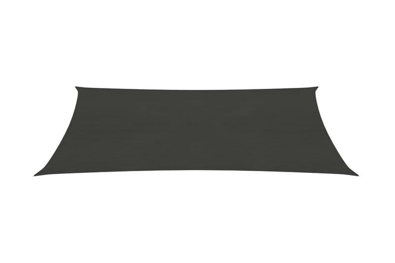 Solsegel 160 g/m² antracit 5x8 m HDPE - Grå - Utemöbler - Solskydd - Solsegel