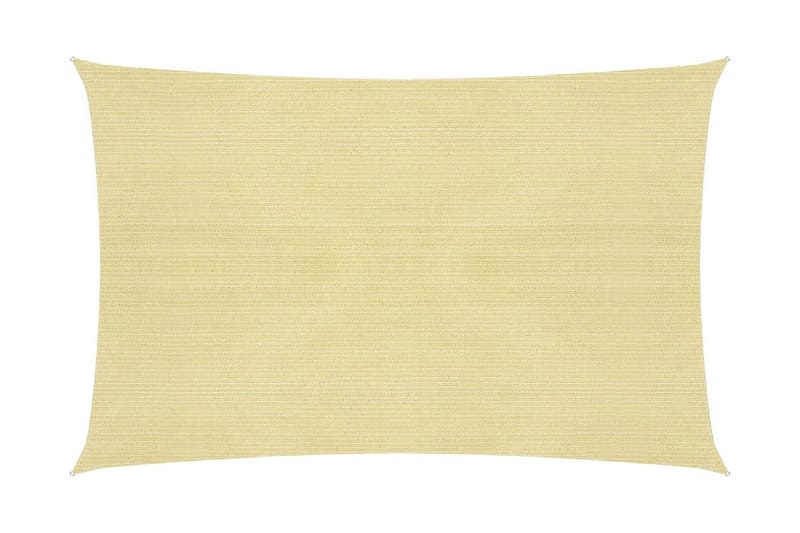 Solsegel 160 g/m² beige 2,5x3,5 m HDPE - Beige - Solsegel