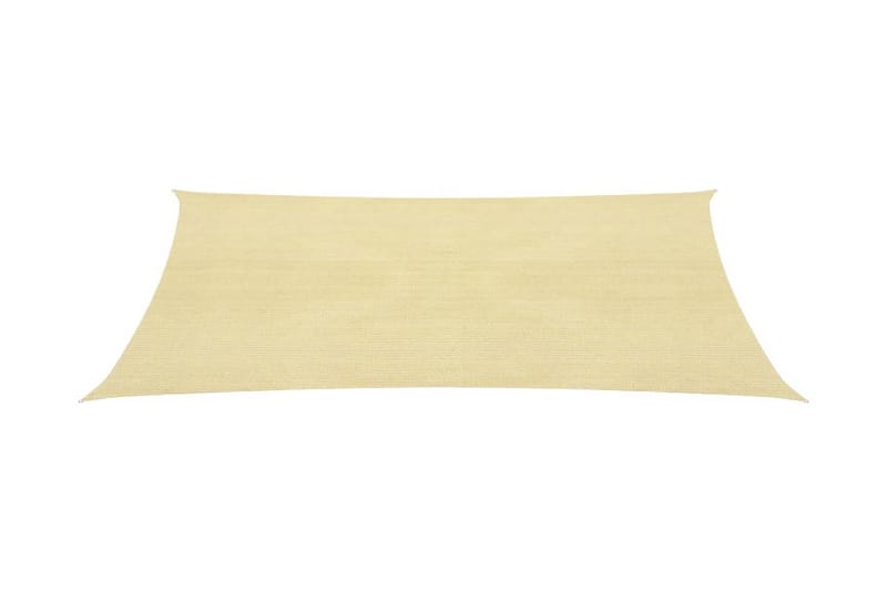 Solsegel 160 g/m² beige 2,5x3,5 m HDPE - Beige - Solsegel