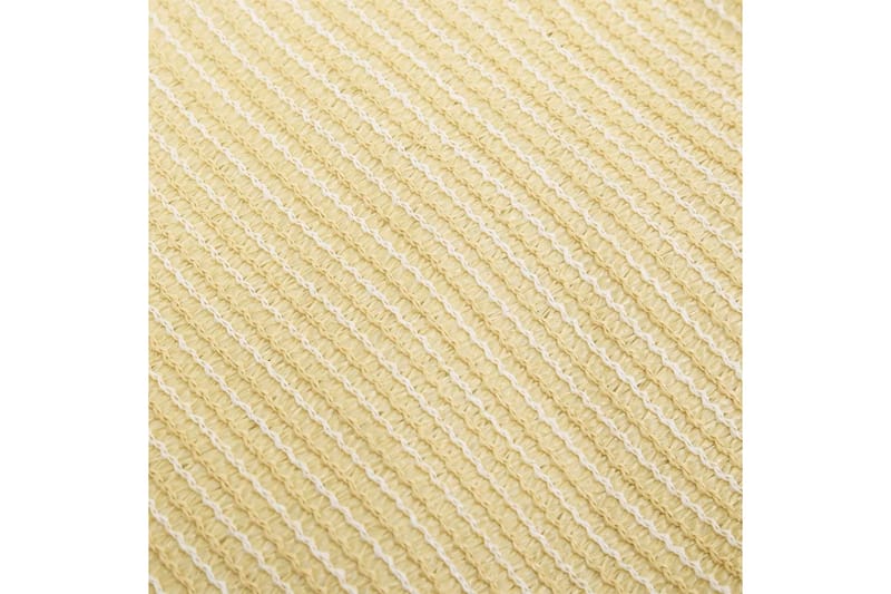 Solsegel 160 g/m² beige 2,5x3,5 m HDPE - Beige - Solsegel