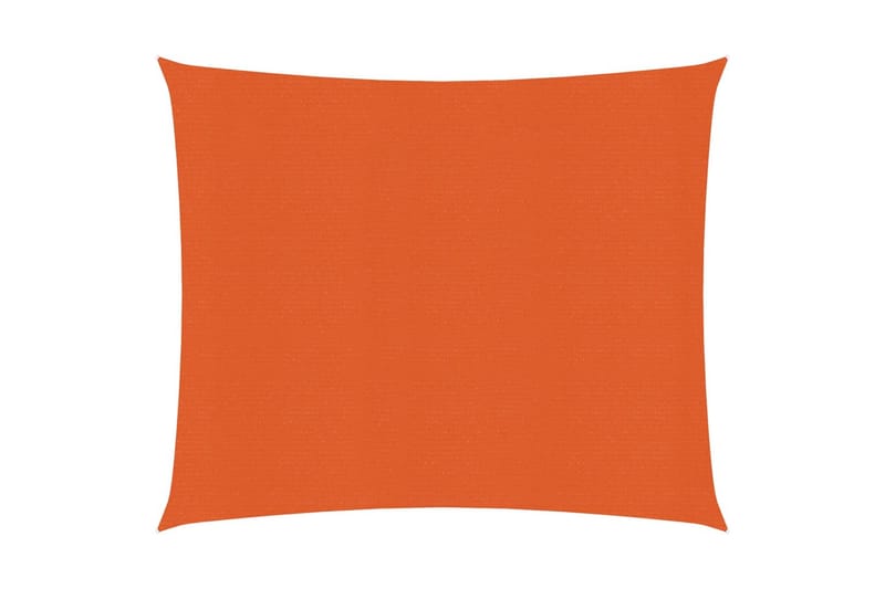 Solsegel 160 g/m² orange 2x2 m HDPE - Orange - Utemöbler - Solskydd - Solsegel