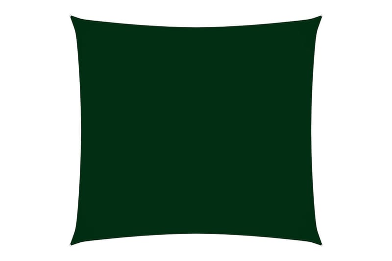 Solsegel oxfordtyg fyrkantigt 5x5 m mörkgrön - Grön - Solsegel
