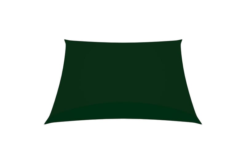 Solsegel oxfordtyg fyrkantigt 5x5 m mörkgrön - Grön - Solsegel