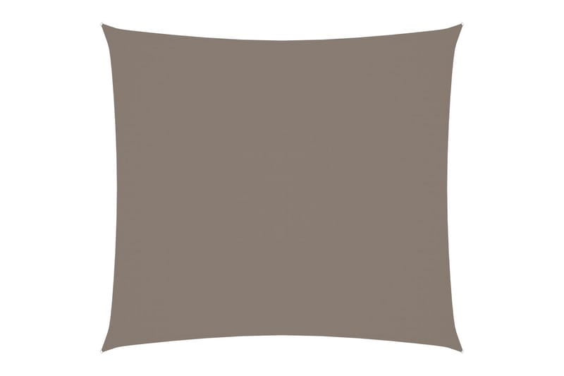 Solsegel oxfordtyg rektangulärt 2,5x3 m taupe - Brun - Solsegel