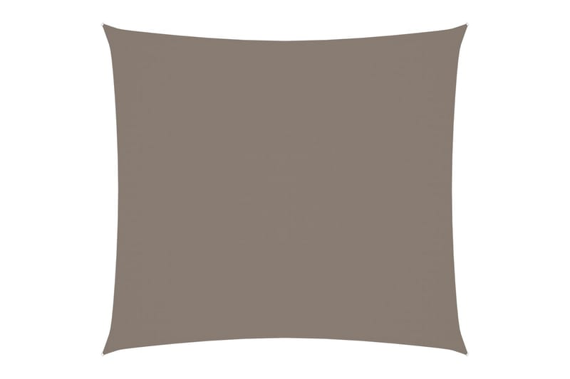 Solsegel oxfordtyg rektangulärt 2x2,5 m taupe - Brun - Utemöbler - Solskydd - Solsegel
