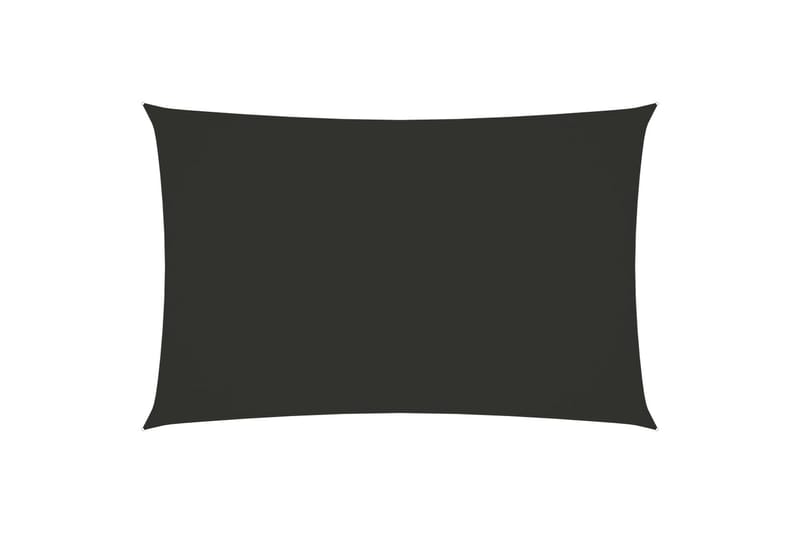 Solsegel oxfordtyg rektangulärt 3x6 m antracit - Grå - Utemöbler - Solskydd - Solsegel