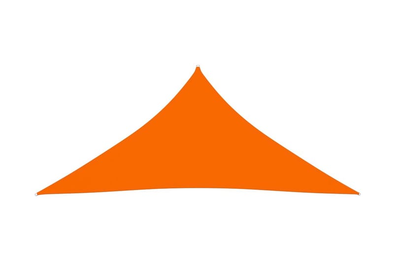 Solsegel oxfordtyg trekantigt 3,6x3,6x3,6 m orange - Orange - Utemöbler - Solskydd - Solsegel