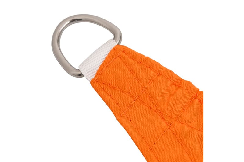 Solsegel oxfordtyg trekantigt 5x7x7 m orange - Orange - Utemöbler - Solskydd - Solsegel