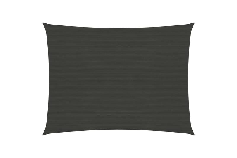 Solsegel 160 g/m² antracit 2x2,5 m HDPE - Antracit - Utemöbler - Solskydd - Solsegel