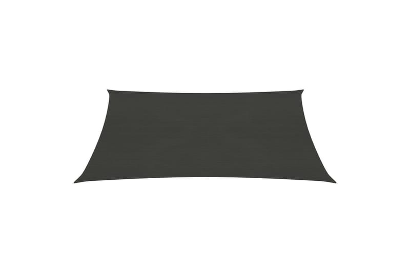 Solsegel 160 g/m² antracit 2x2,5 m HDPE - Antracit - Utemöbler - Solskydd - Solsegel