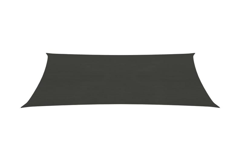 Solsegel 160 g/m² antracit 3,5x5 m HDPE - Grå - Utemöbler - Solskydd - Solsegel