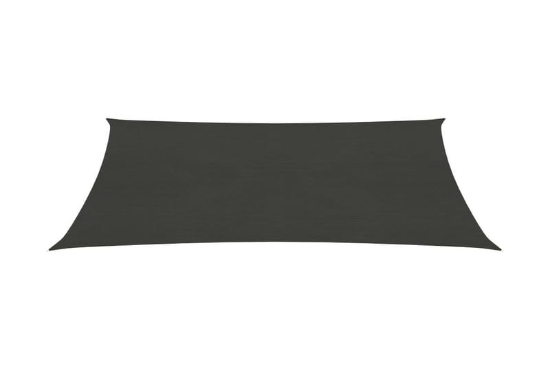 Solsegel 160 g/m² antracit 3x4,5 m HDPE - Antracit - Utemöbler - Solskydd - Solsegel