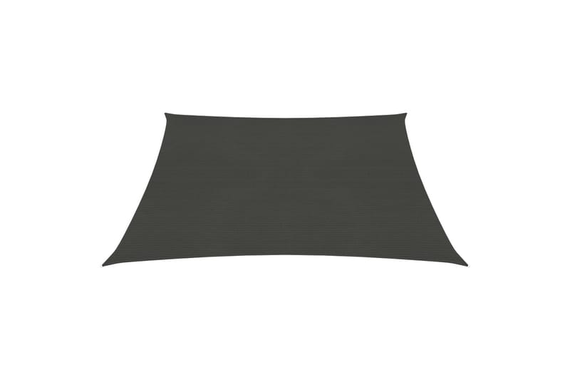 Solsegel 160 g/m² antracit 4x4 m HDPE - Grå - Utemöbler - Solskydd - Solsegel
