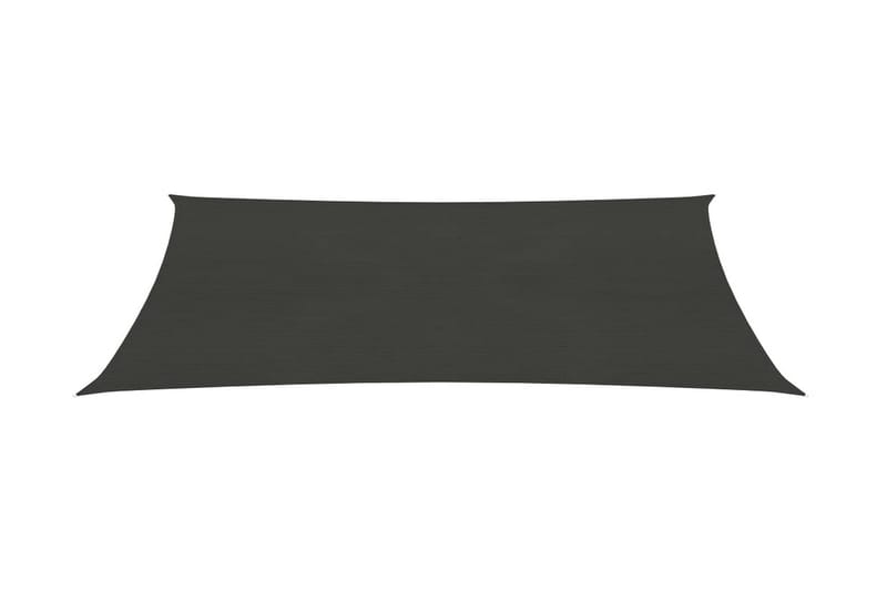 Solsegel 160 g/m² antracit 5x7 m HDPE - Grå - Utemöbler - Solskydd - Solsegel