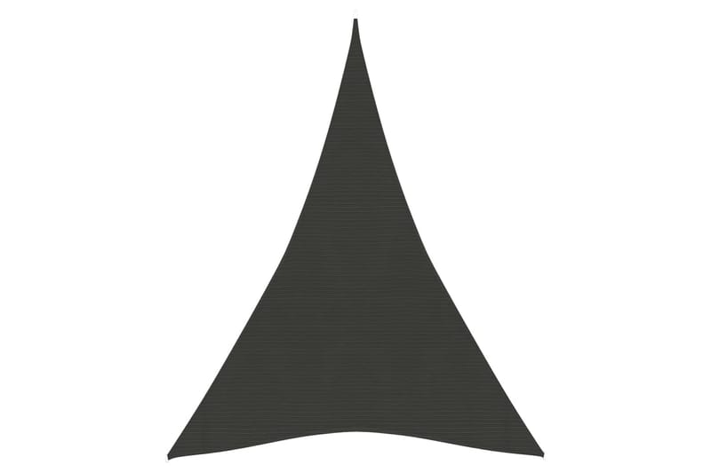 Solsegel 160 g/m² antracit 5x7x7 m HDPE - Antracit - Utemöbler - Solskydd - Solsegel