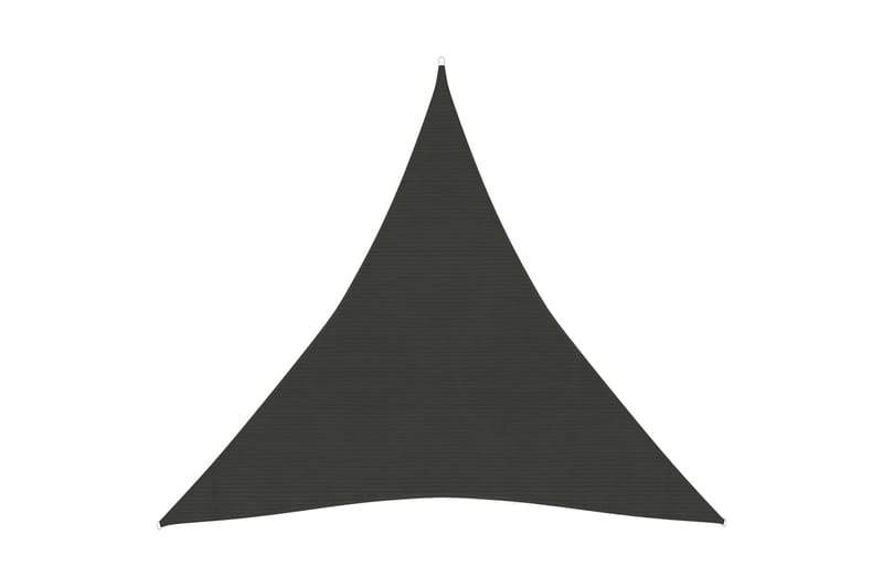 Solsegel 160 g/m² antracit 6x6x6 m HDPE - Antracit - Utemöbler - Solskydd - Solsegel