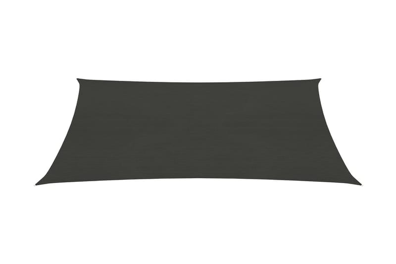 Solsegel 160 g/m² antracit 6x7 m HDPE - Antracit - Utemöbler - Solskydd - Solsegel
