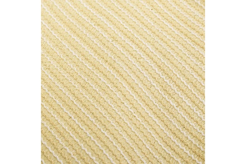 Solsegel 160 g/m² beige 2,5x4 m HDPE - Beige - Solsegel