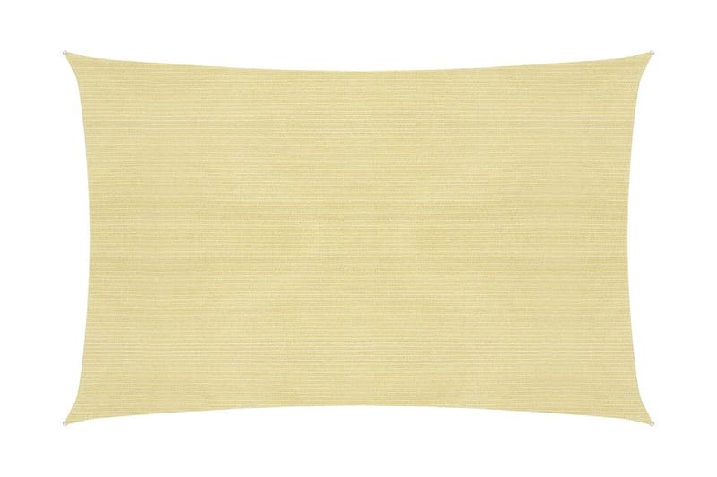 Solsegel 160 g/m² beige 2x2,5 m HDPE - Beige - Solsegel