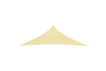 Solsegel 160 g/m² beige 3,5x3,5x4,9 m HDPE