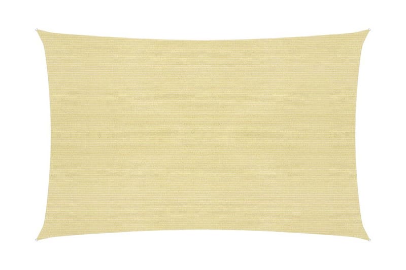 Solsegel 160 g/m² beige 3,5x5 m HDPE - Beige - Solsegel