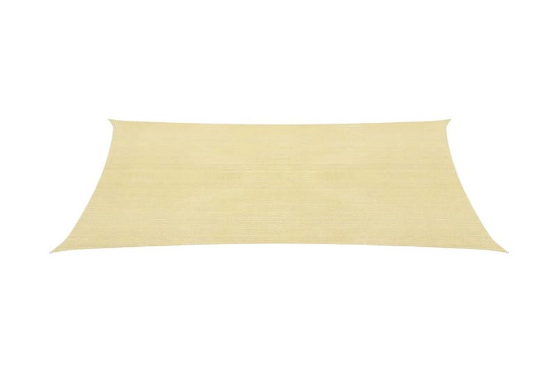 Solsegel 160 g/m² beige 3,5x5 m HDPE - Beige - Solsegel