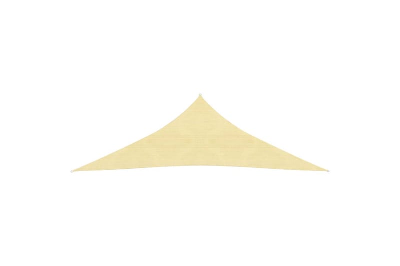 Solsegel 160 g/m² beige 4x4x5,8 m HDPE - Beige - Solsegel