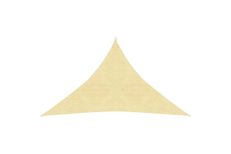 Solsegel 160 g/m² beige 4x4x5,8 m HDPE - Beige - Solsegel