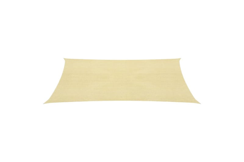 Solsegel 160 g/m² beige 5x7 m HDPE - Beige - Utemöbler - Solskydd - Solsegel