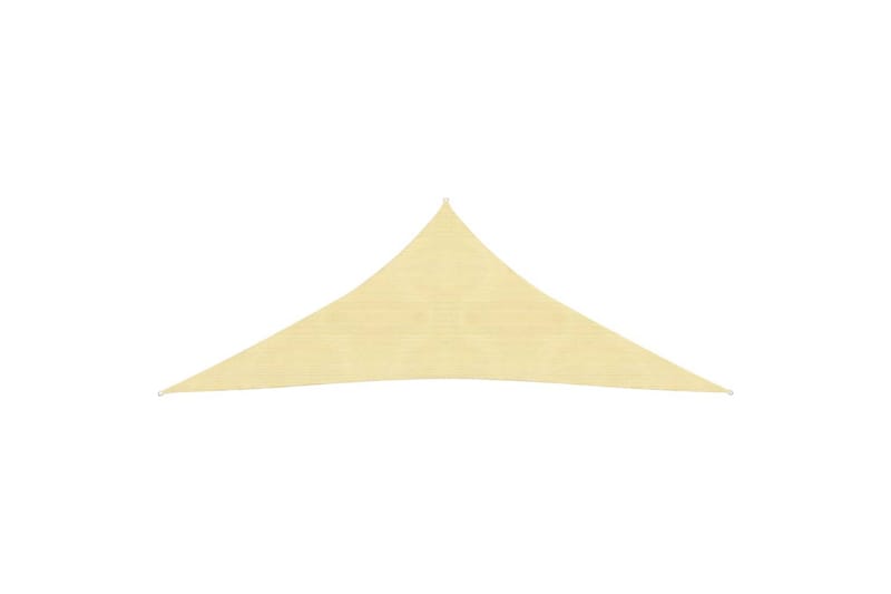 Solsegel 160 g/m² beige 5x7x7 m HDPE - Beige - Utemöbler - Solskydd - Solsegel