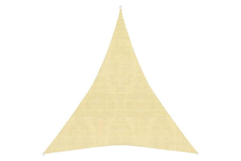 Solsegel 160 g/m² beige 5x7x7 m HDPE - Beige - Solsegel