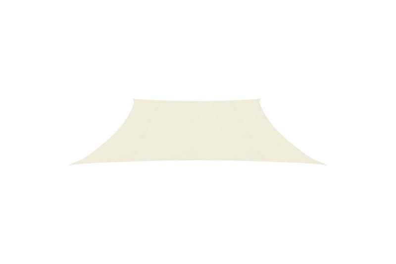 Solsegel 160 g/m² gräddvit 4/5x4 m HDPE - Kräm - Utemöbler - Solskydd - Solsegel