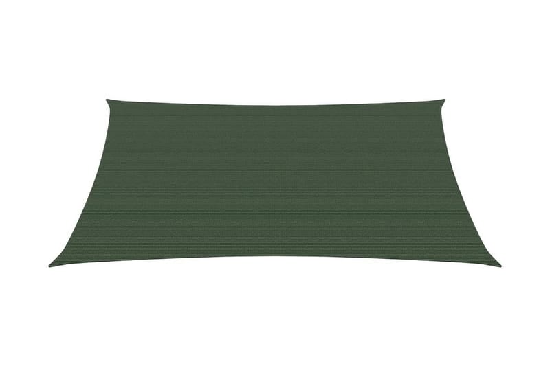 Solsegel 160 g/m² mörkgrön 4/5x4 m HDPE - Grön - Utemöbler - Solskydd - Solsegel