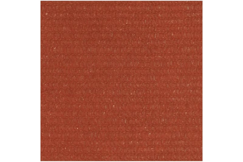 Solsegel 160 g/m² terrakotta 3x4 m HDPE - Orange - Utemöbler - Solskydd - Solsegel
