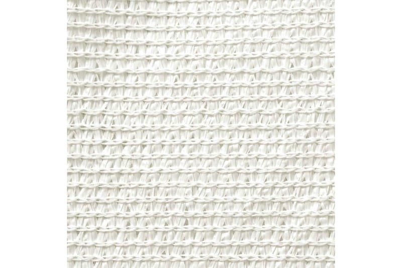 Solsegel 160 g/m² vit 4x4 m HDPE - Vit - Utemöbler - Solskydd - Solsegel