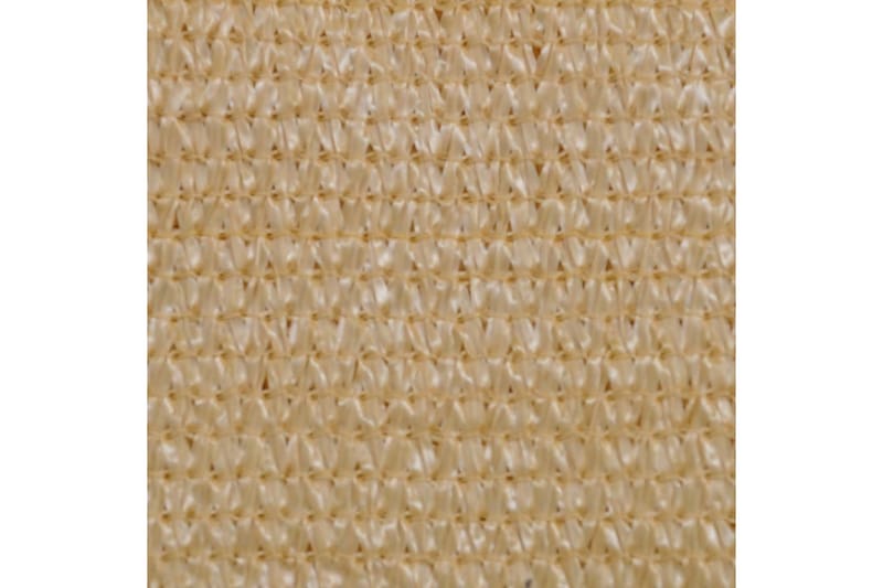 Solsegel HDPE fyrkantigt 2x2 m beige - Beige - Utemöbler - Solskydd - Solsegel