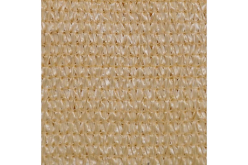 Solsegel HDPE fyrkantigt 2x2 m beige - Beige - Solsegel