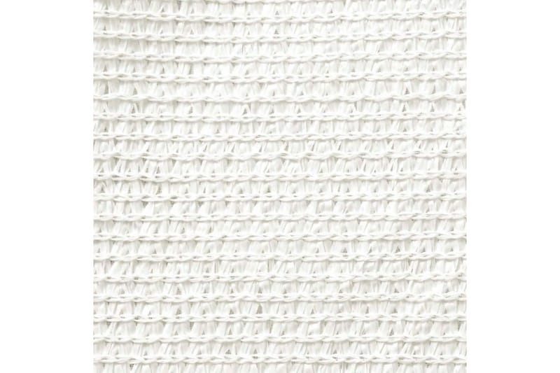 Solsegel HDPE fyrkantigt 2x4 m vit - Vit - Utemöbler - Solskydd - Solsegel
