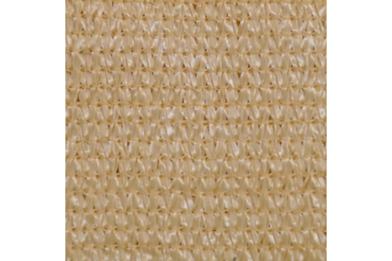Solsegel HDPE rektangulärt 2x4 m beige - Beige - Utemöbler - Solskydd - Solsegel