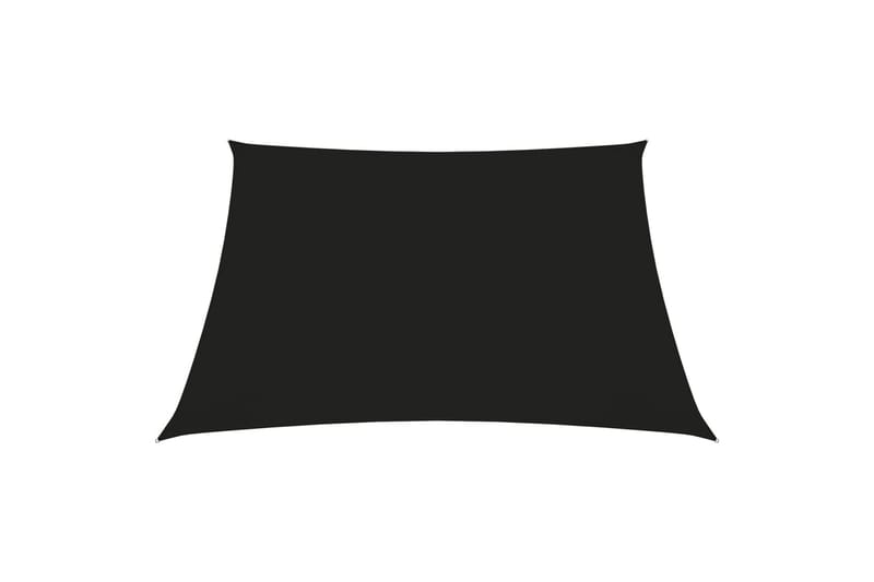 Solsegel oxfordtyg fyrkantigt 2,5x2,5 m svart - Svart - Solsegel