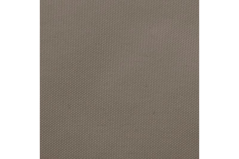 Solsegel oxfordtyg fyrkantigt 2,5x2,5 m taupe - Taupe - Solsegel