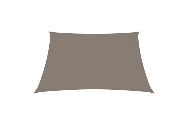 Solsegel oxfordtyg fyrkantigt 2,5x2,5 m taupe - Taupe - Solsegel