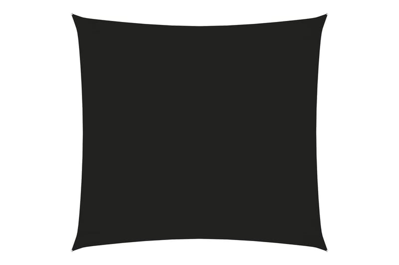 Solsegel oxfordtyg fyrkantigt 5x5 m svart - Svart - Utemöbler - Solskydd - Solsegel
