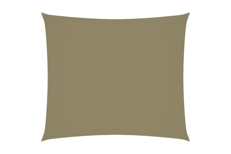 Solsegel oxfordtyg rektangulärt 2,5x3 m beige - Beige - Solsegel