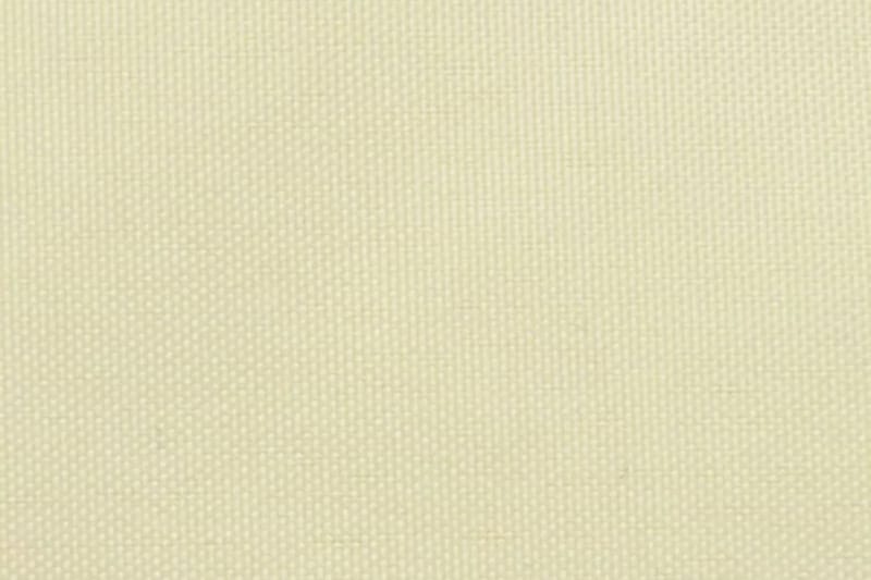 Solsegel Oxfordtyg rektangulärt 2x4 m gräddvit - Vit - Utemöbler - Solskydd - Solsegel