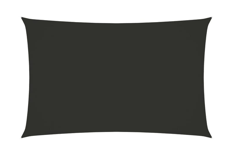 Solsegel oxfordtyg rektangulärt 3,5x5 m antracit - Antracit - Utemöbler - Solskydd - Solsegel