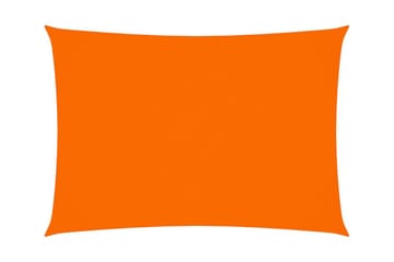 Solsegel oxfordtyg rektangulärt 3,5x5 m orange