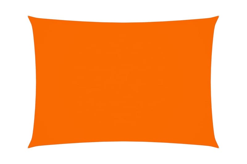 Solsegel oxfordtyg rektangulärt 3,5x5 m orange - Orange - Utemöbler - Solskydd - Solsegel